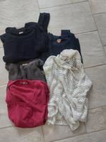 5 Wollpulli Pullover Netzpulli Gr. M only, s.Oliver weiß khaki Thüringen - Wüstheuterode Vorschau