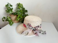 ✨Vintage Hut Cap Faszinator •Creme beige mit Blumenschleife • 55✨ Rodenkirchen - Sürth Vorschau