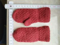 Babyhandschuhe dunkelrot weinrot Frankfurt am Main - Nieder-Eschbach Vorschau