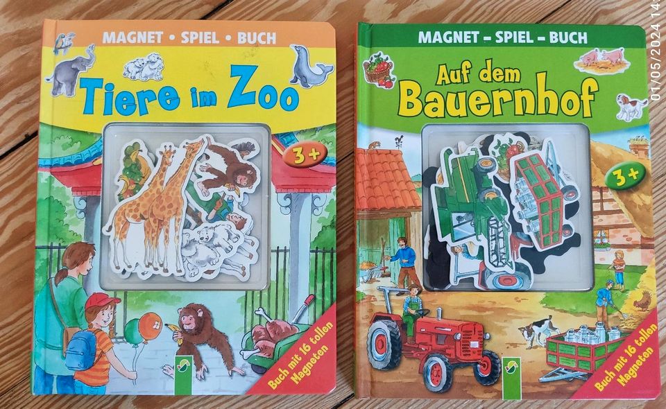 2x Magnet Spiel Bücher (Tieren) in Berlin