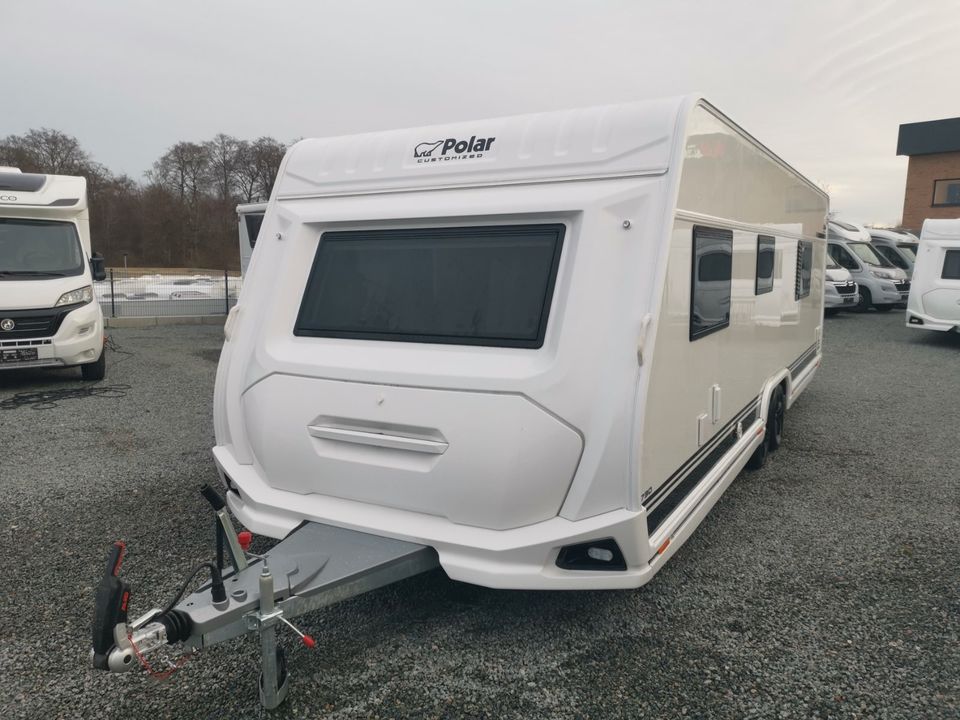 Polar Customized 730 BSA  (Winterfester Premium Wohnwagen) in Selent