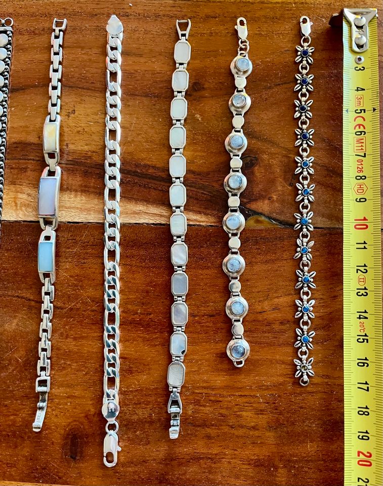 Diverse Silber Armbänder Fuß Kettchen Echtsilber❇️Top‼️je 15€‼️ in Berlin