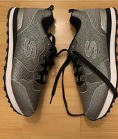 Skechers OG 85 Shimmer Time Grau Silber Bling Glitzernd sneakers Hamburg-Nord - Hamburg Uhlenhorst Vorschau