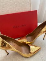 Pura Lopez Pumps Gold 40 NP 219€ wie neu München - Au-Haidhausen Vorschau