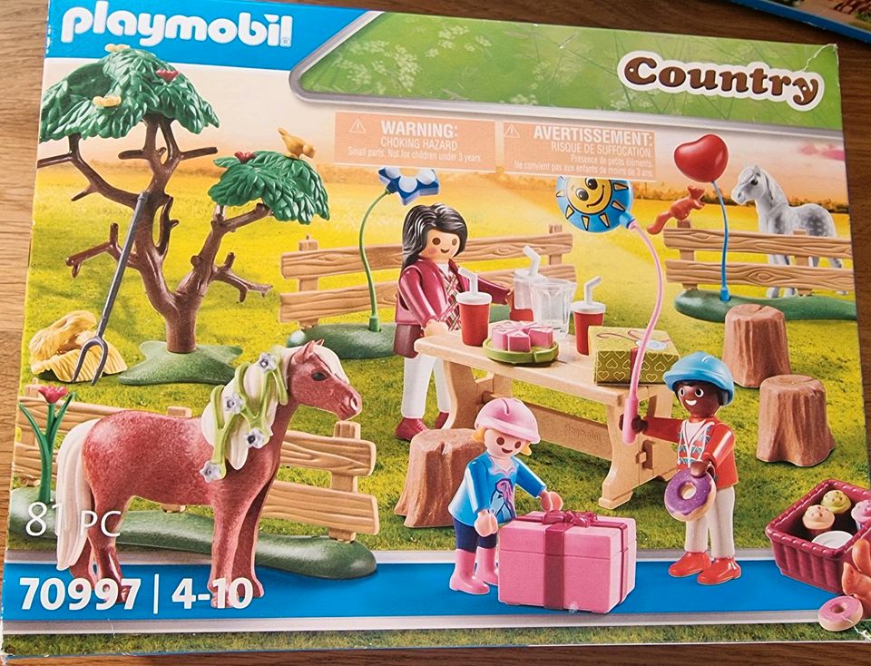 Playmobil Bauernhof 70133, kindergeburtstag, Küche stall usw in Salzkotten