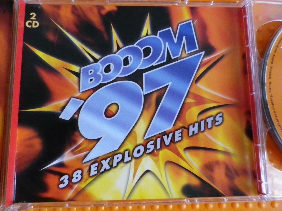 CD 7: CD 1 + CD 2 BOOOM '97  38 explosive Hits, NO MERCY TIC TAC in Netphen