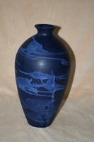 Vase blau marmoriert Wuppertal - Ronsdorf Vorschau