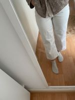 Fit & Flare  Chino Hose weiß s 38 c&a Jeans Frankfurt am Main - Nordend Vorschau