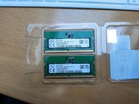 16GB NotebookRAM - 2x 8GB DDR5 SODIMM 1Rx16 PC5-4800B-SC0-1010-XT Baden-Württemberg - Bissingen an der Teck Vorschau