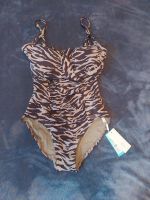 SEAFOLLY Badeanzug Safari Tiger D Cup Gr. 36 NEUPREIS 140 € Bayern - Gersthofen Vorschau