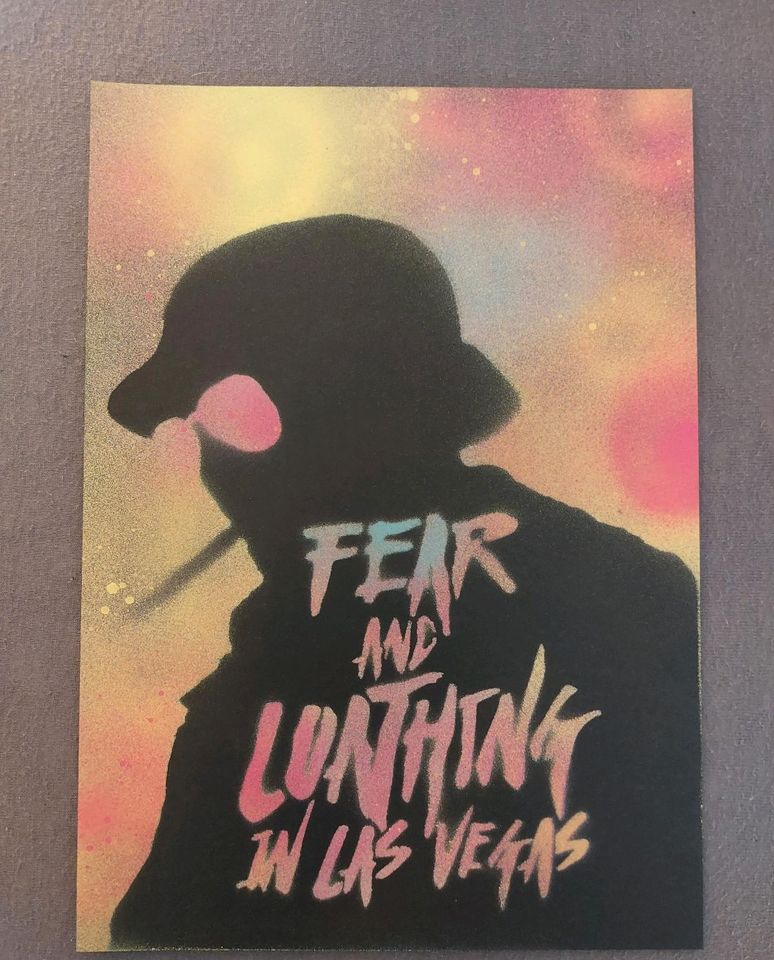 Fear and loathing in Las Vegas, Acrylbild, Poster in Versmold