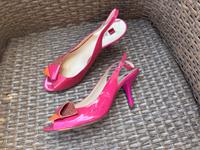 Högel Leder Lack Pumps pink Größe 40-1/2 Baden-Württemberg - Waldbronn Vorschau