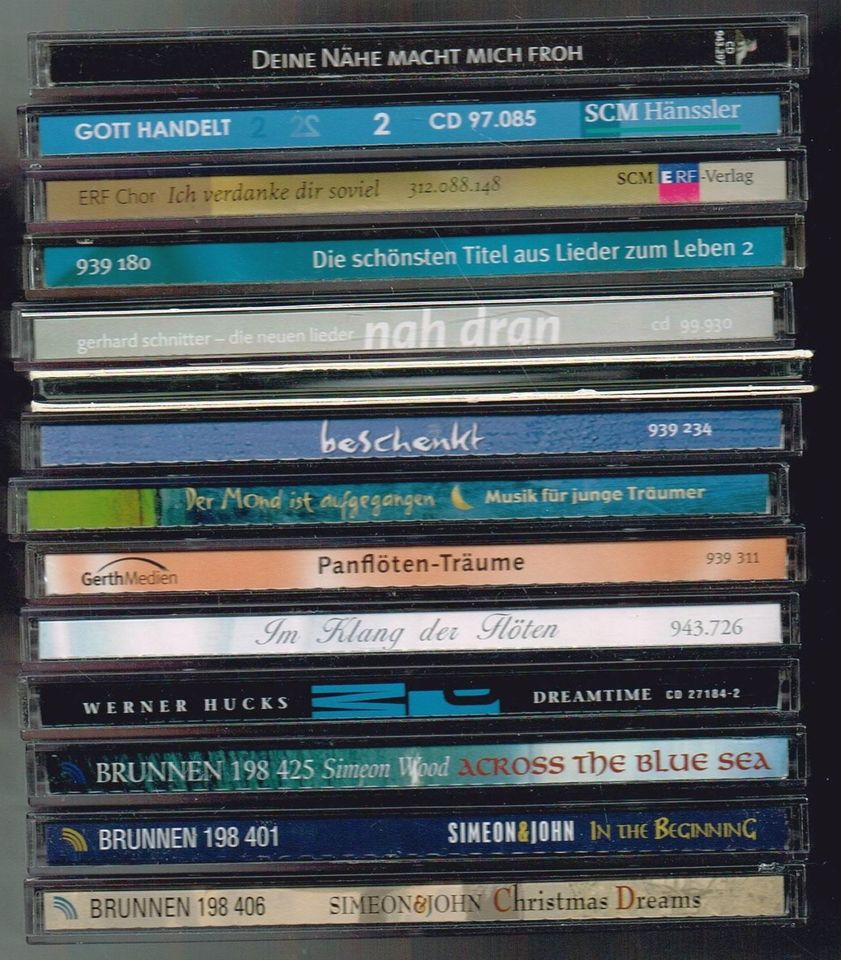 14 christliche Musik CDs - Heizmann Rinks Schnitter ua in Suthfeld 