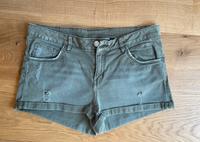 H&M Divided Shorts Gr. 38 khaki destroyed Hessen - Weinbach Vorschau