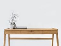 Natürliche Eleganz: Schreibtisch aus Massivholz Eiche mit praktis Eimsbüttel - Hamburg Rotherbaum Vorschau