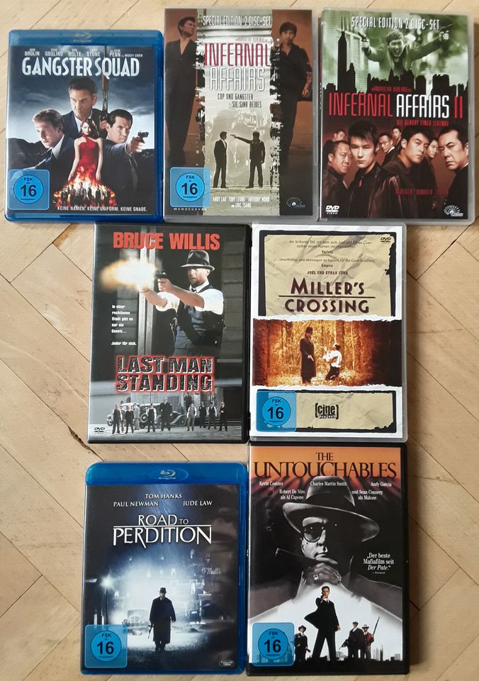 Mafia (DVD/BR) Untouchables, Miller's Crossing, Road To Perdition in Hamburg