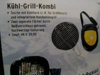 Mobiler Grill mit Grillrosten, Ständer, Kühltasche, Tragegurt Bayern - Garmisch-Partenkirchen Vorschau