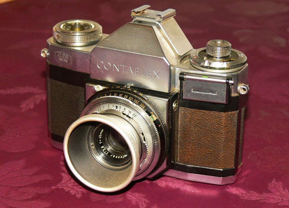 Contaflex 2 SLR Spiegelreflexkamera Zeiss Ikon Stuttgart aus 1954 in Dresden