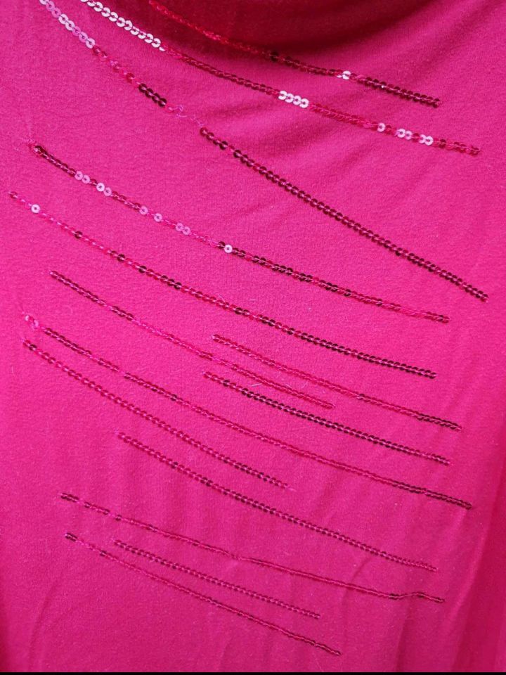 Tunika-Shirt mit Wasserfallausschnitt Gr.52...wenig getragen in Uelzen