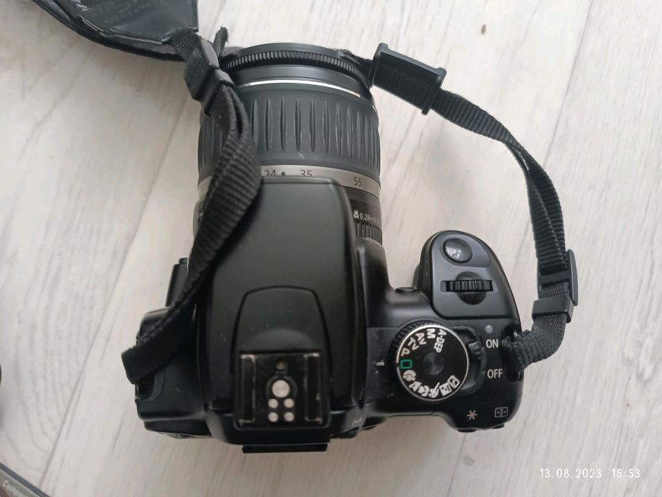 Canon eos 400d kamera Akku Ladegerät Speicherkarte. 18-55mm Objek in Duisburg