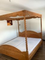 Antikes Bett, Baldachinbett, Doppelbett, Weichholz Saarland - Heusweiler Vorschau