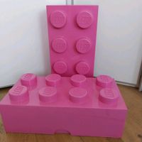 2x Lego Legostein Box Kiste Aufbewahrung pink top Zustand Nordrhein-Westfalen - Oberhausen Vorschau