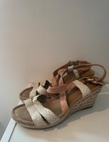 Gabor Sommer Stroh heels Gr. 8 Niedersachsen - Geestland Vorschau