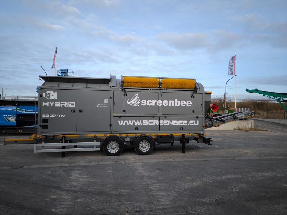 Screenbee SB 15.44 W Mobile Trommelsiebanlage auf Anhänger in Steinfurt