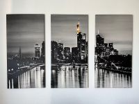 Frankfurt Skyline auf Leinwand - 3-teilig - neuwertig s/w Frankfurt am Main - Gallus Vorschau