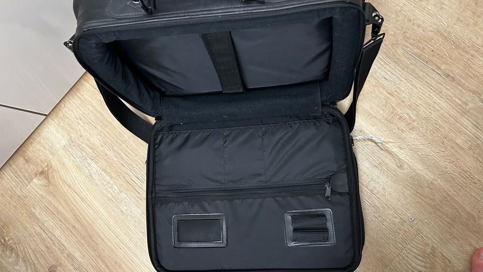 Kindermann Businesstasche, Aktentasche Laptoptasche Leder schwarz in Bornheim