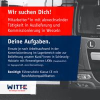 Lagerfachkraft/Fahrer als Springer (w/m/d) in Heide gesucht ! Dithmarschen - Heide Vorschau
