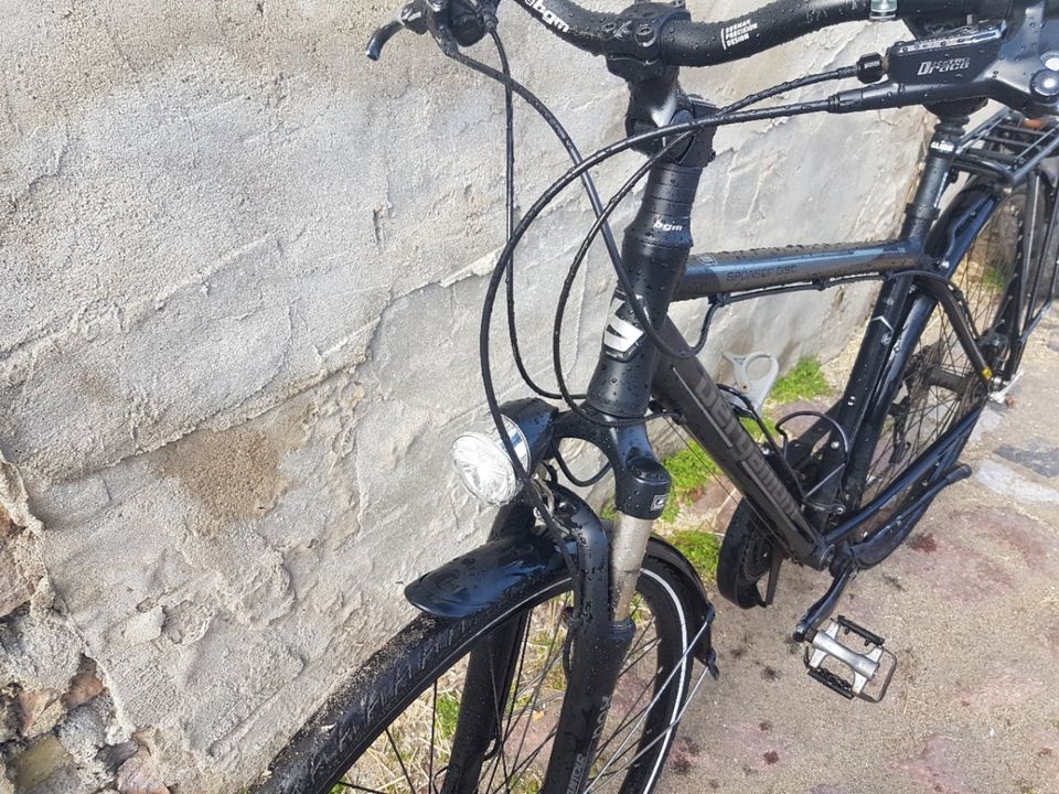 Fahrrad mit Seitentaschen in Osternienburger Land