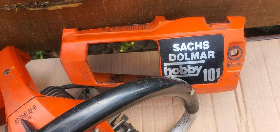 Sachs Dolmar Benzin Motorkettensäge, 1x Komplett, 1x Teile. in Ravenstein