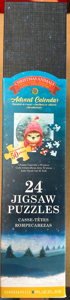 Puzzle Adventskalender - Christmas Animals - Eurographics in Prisdorf