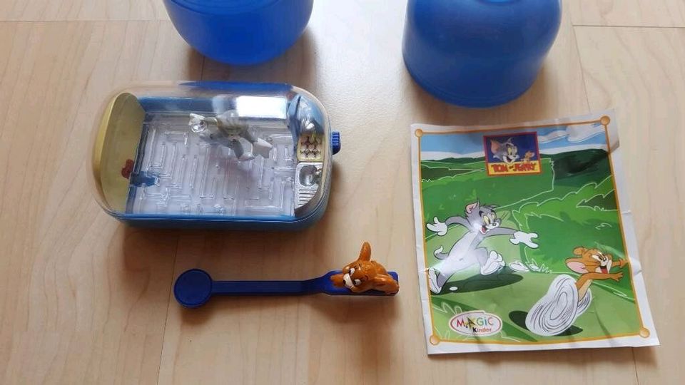 Tom & Jerry Maxi Ü-Ei Überraschungsei magnet. Labyrinth in Offenau