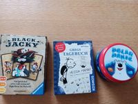 3 Kartenspiele Black Jacky, Gregs Tagebuch Heissa Mama,  3 € Nordrhein-Westfalen - Recklinghausen Vorschau