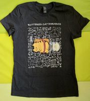 Funshirt Qwertee, Buttered Cat Paradox, Damenshirt, L Baden-Württemberg - Philippsburg Vorschau