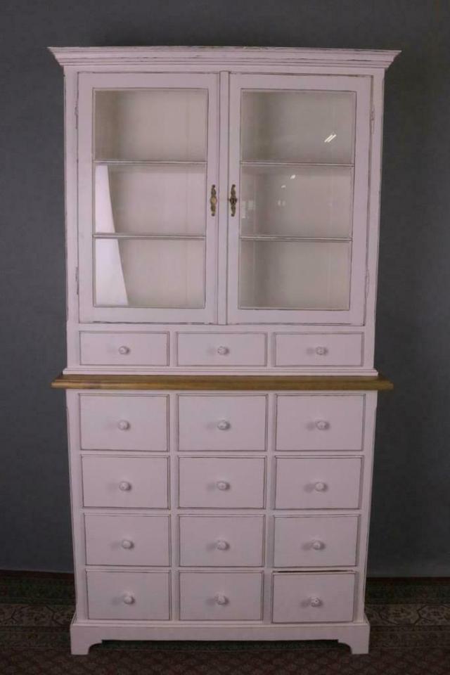 Umbau Apothekenschrank, 15 Schubladen weiß shaby-stil #12005 in Walldorf