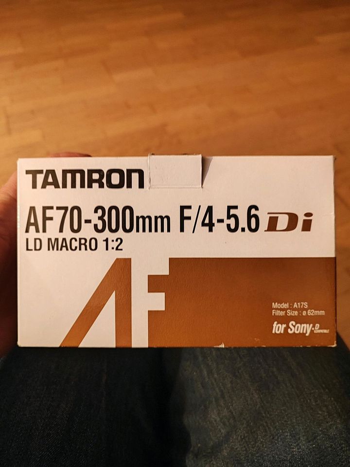 Tamron AF 70 - 300 mm F/4-5.6 Di für Sony TOP in Seeon