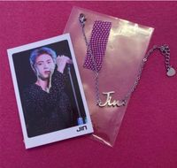 BTS Kim Seokjin Jin armband kpop Schmuck Silber Merch neu bangtan Sachsen - Delitzsch Vorschau