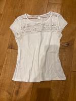 Shirt mit Spitze * H&M Gr. M cremefarben, beige Hessen - Dieburg Vorschau
