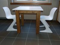 Bauholz-Tisch mit Tischgestell aus altem Balken Schleswig-Holstein - Hasenmoor Vorschau