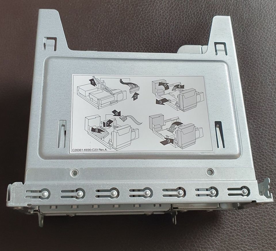 Festplatte Laufwerk Halterung Rahmen Fujitsu Esprimo Desktop in Mönchengladbach