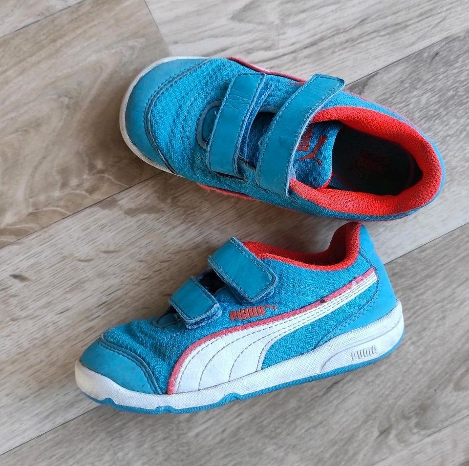 Kinder Puma Sneakers türkis Gr. 27 in Berlin