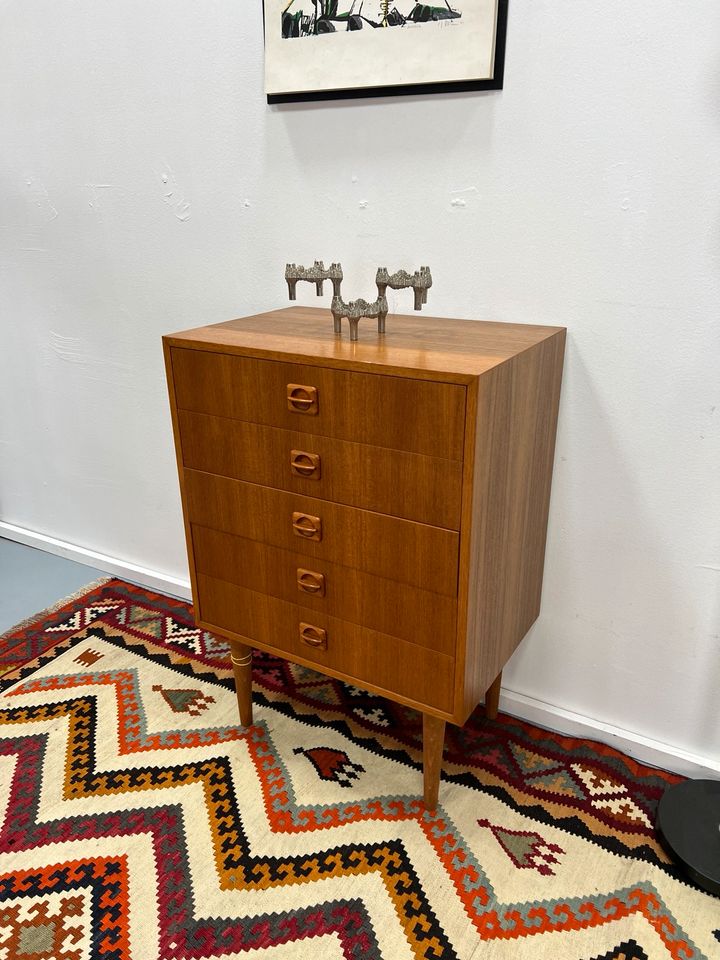 Teak Kommode 60er Mid Century Vintage Schrank 70er Furniture 60er in Hamburg