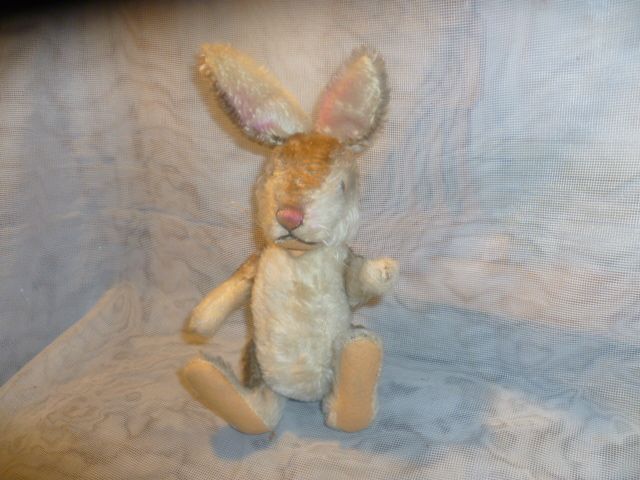 1950er Steiff Mohair Hase Nikki mit Stimme. Steiff, Deutschland++ in Sternenfels