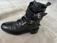 Zara Boots/Bikerboots Schwarz Größe 38 Dortmund - Brackel Vorschau