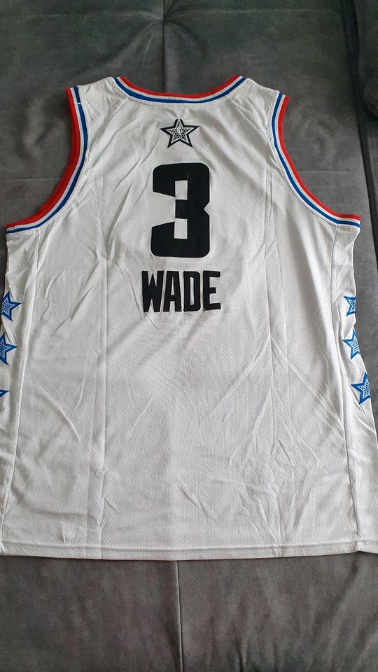 NBA Dwyane Wade All-Star Trikot (weiß) in Hamburg