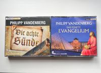 2x Hörbücher Philipp Vandenberg 5. Evangelium & 8 Sünde Set Bayern - Langquaid Vorschau