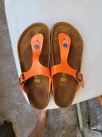 Birkenstock Gizeh Orange Gr. 38 Berlin - Schöneberg Vorschau